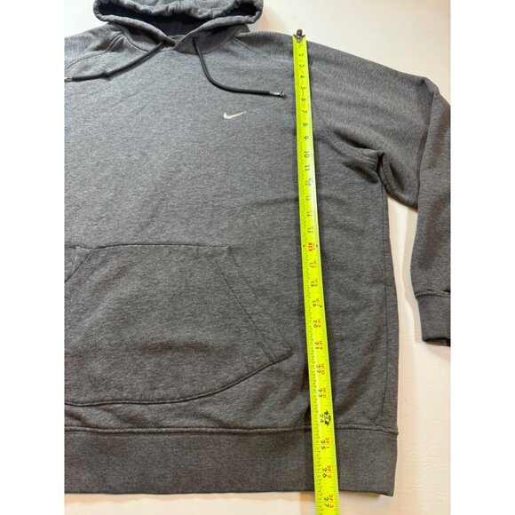 Nike Gray Pullover Hoodie Sweatshirt Mens Large Kangaroo Pocket (bin P193) - Picture 5 of 7